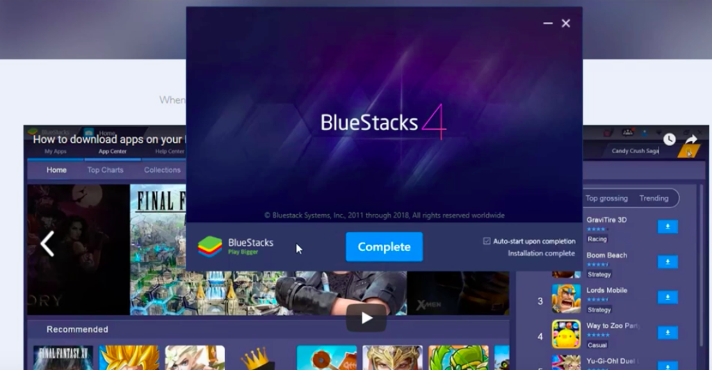 BlueStacks to Install BeeTV App on PC