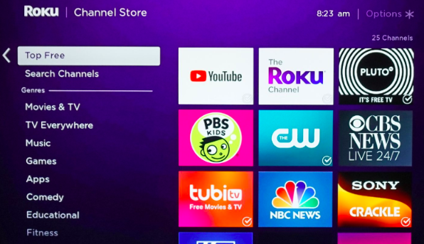 BeeTV Movies and Updates on Roku